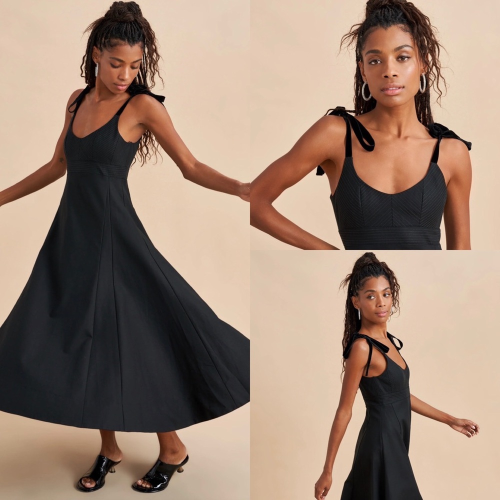 La Ligne Black Rebecca Dress NWT XS